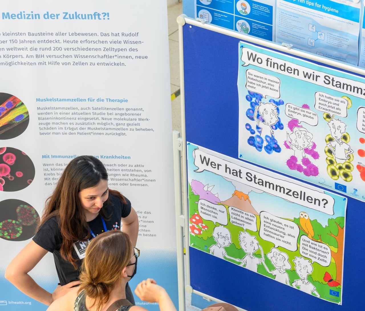 Präsentation des GSCN bei der Langen Nacht der Wissenschaften. Foto: Peter Himsel